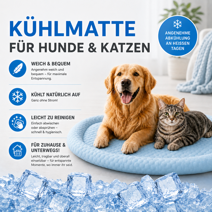 Sommer Kühlmatte für Hunde & Katzen
