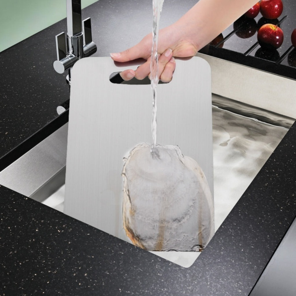 Titan-Schneidebrett, doppelseitiges Titan-Küchenschneidebrett