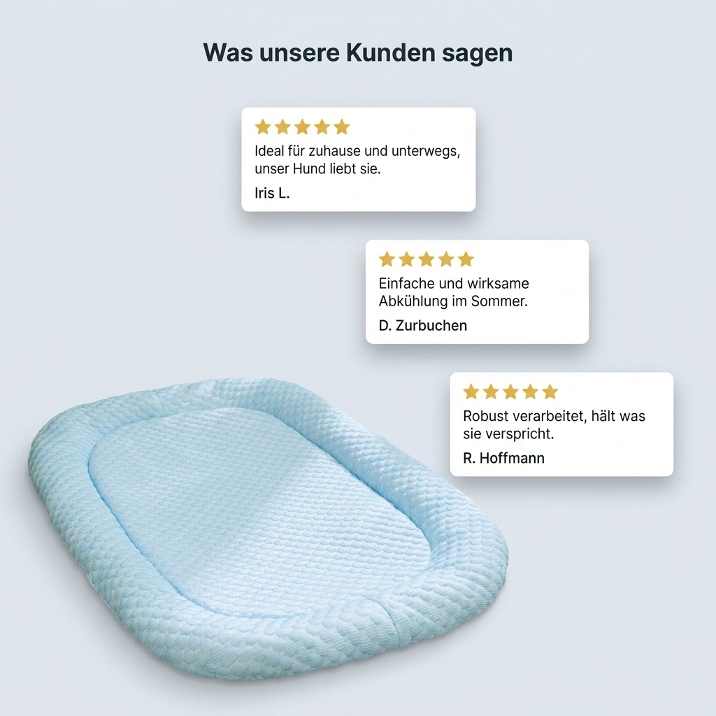 Sommer Kühlmatte für Hunde & Katzen