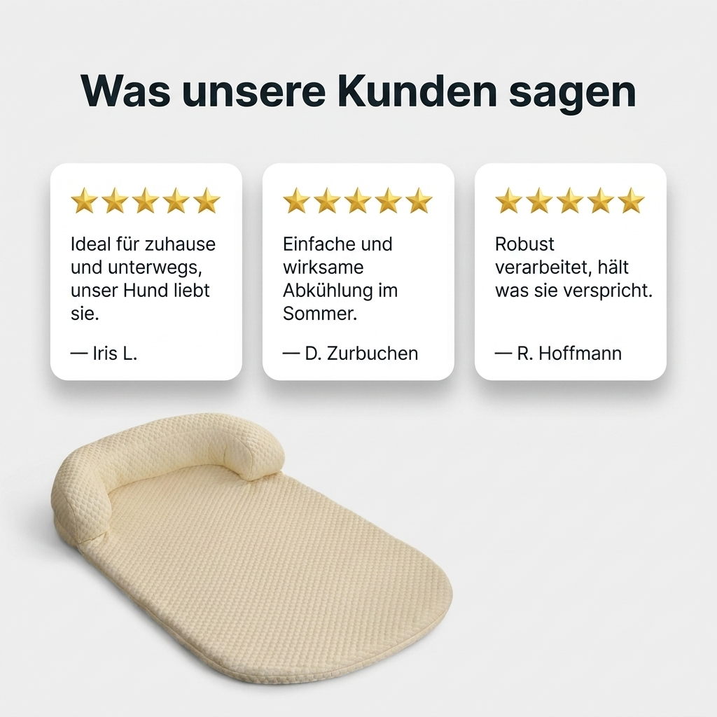 Komfort Kühlmatte für Hunde & Katzen