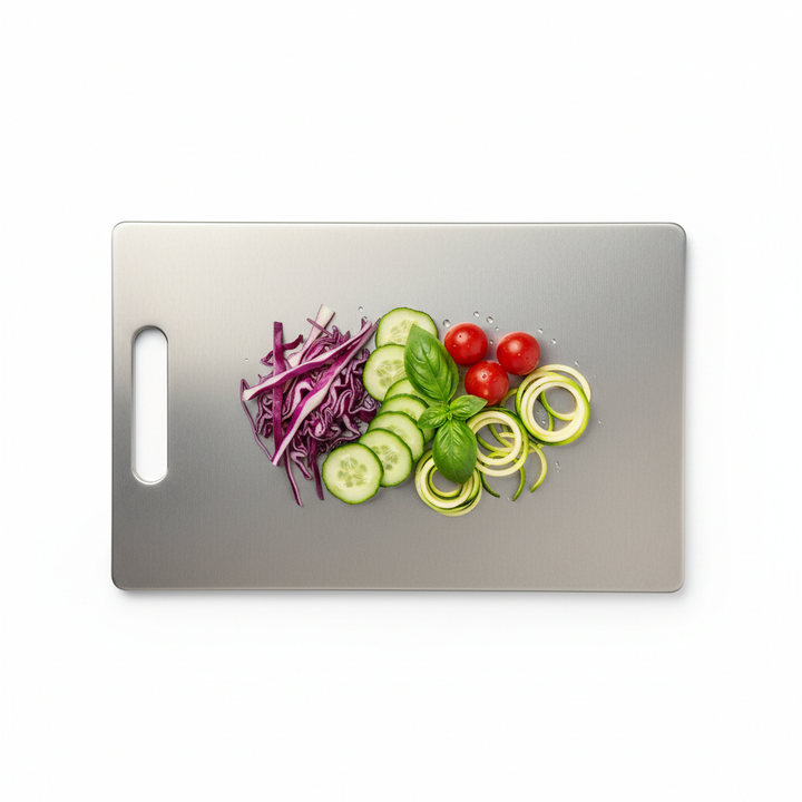 Titan Schneidebrett mit Gemüse